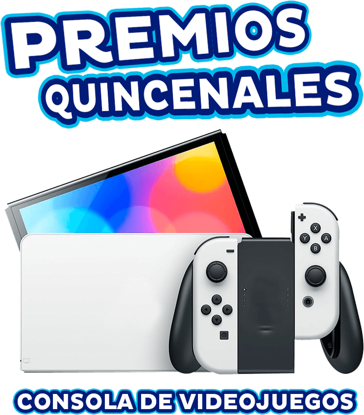 Premio quincenal: consola de videojuegos
